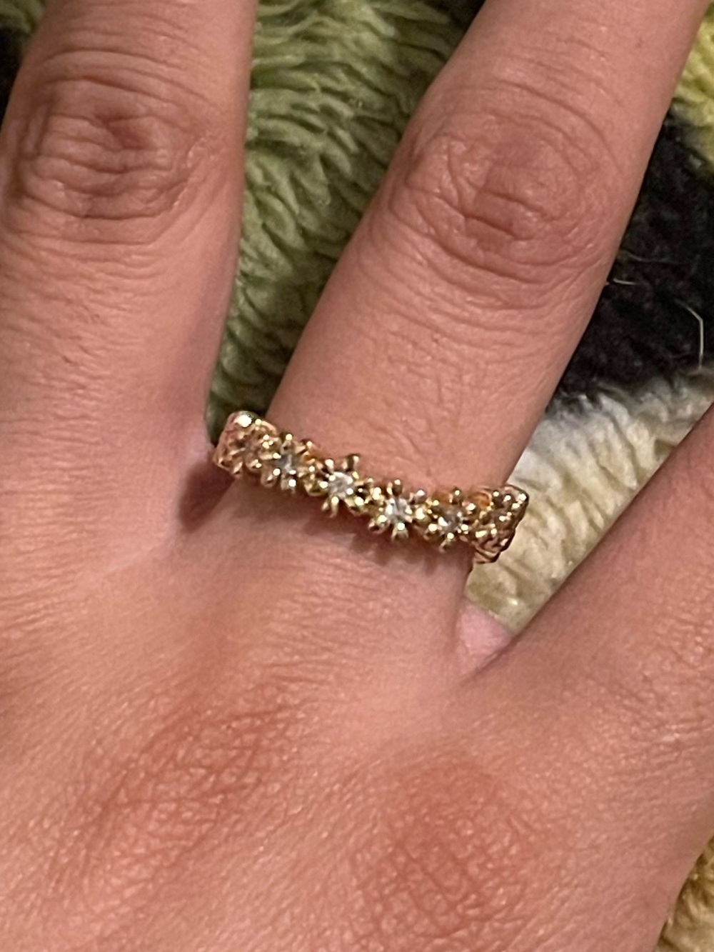 Kendra Scott Nydia Daisy Flower Band Ring